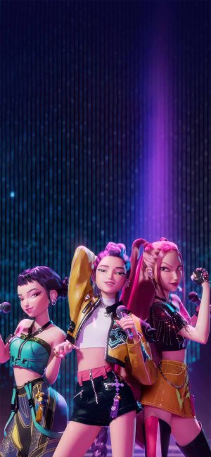 4K KPop Demon Hunters Wallpaper