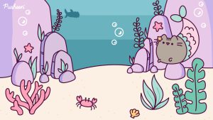 Desktop Pusheen Wallpaper