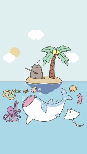4K Pusheen Wallpaper