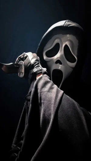 Ghostface Face Wallpaper