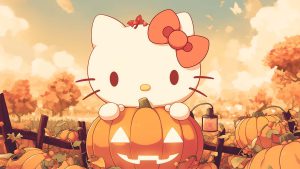 Desktop Halloween Hello Kitty Wallpaper