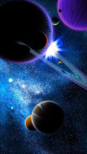 4K Solar System Wallpaper