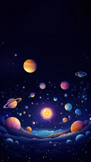 HD Solar System Wallpaper