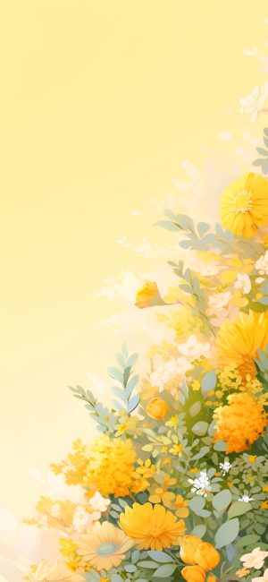 HD Yellow Wallpaper