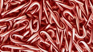 Desktop Candy Cane Wallpaper