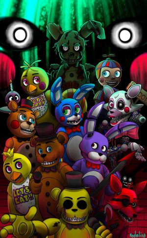 4K Fnaf Wallpaper 