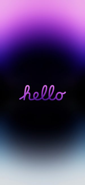 HD Hello Wallpaper 