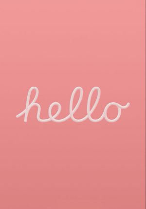 Hello Wallpaper