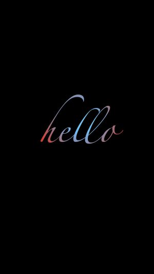Hello Wallpaper