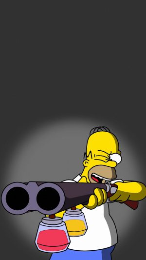 4K Homer Simpson Wallpaper