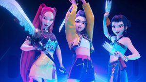 Desktop KPop Demon Hunters Wallpaper