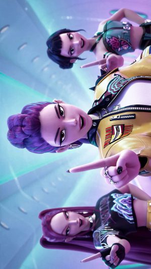 4K KPop Demon Hunters Wallpaper