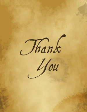 HD Thank You Wallpaper 