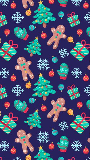 Gingerbread Man Wallpaper 