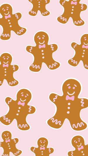 Gingerbread Man Wallpaper