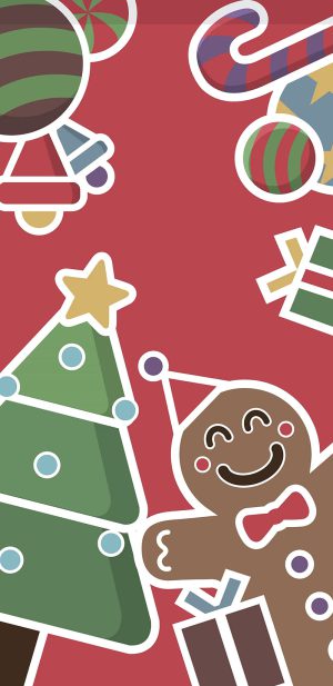 Gingerbread Man Wallpaper