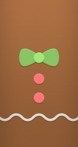 Gingerbread Man Wallpaper 