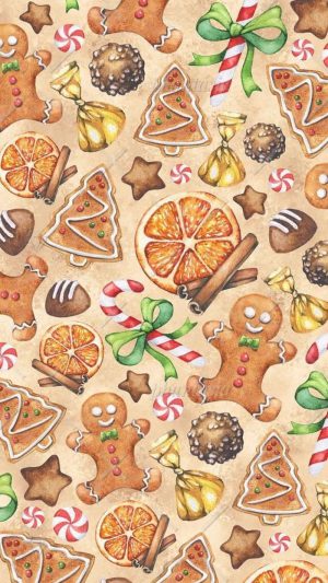 Gingerbread Man Background