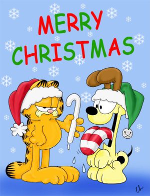 Garfield Christmas Wallpaper