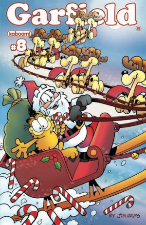 HD Garfield Christmas Wallpaper