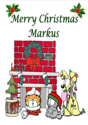 Garfield Christmas Wallpaper