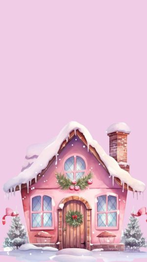 Gingerbread House Wallpaper