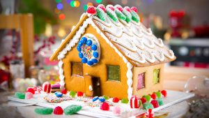 Desktop Gingerbread House Wallpaper