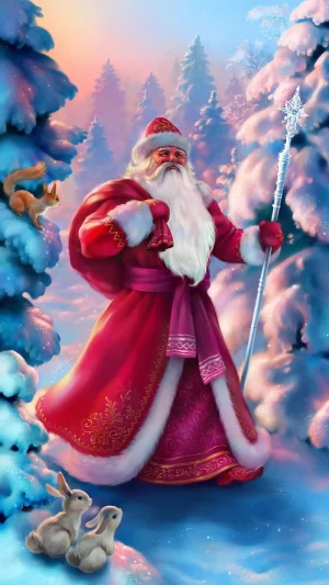 Santa Slaus Background