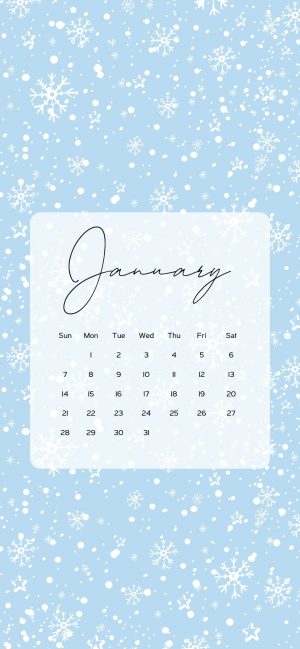 HD January Wallpaper