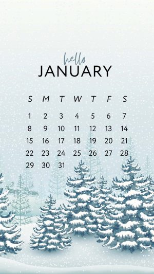 January Wallpaper