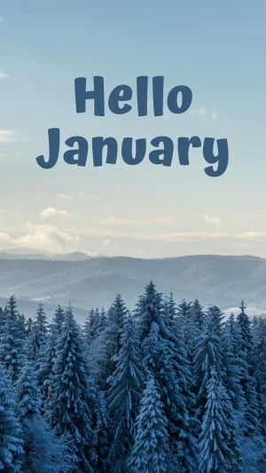 4K January Wallpaper