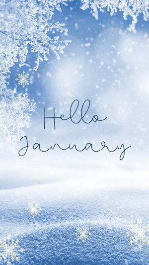 HD January Wallpaper
